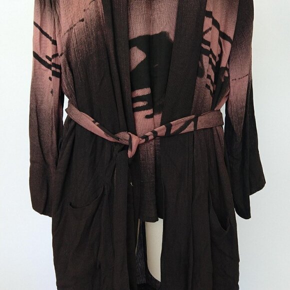 Bamboo 100% Rayon Art to Wear Top Sweater Set One Size New Lagenlook Womens - Picture 3 of 11